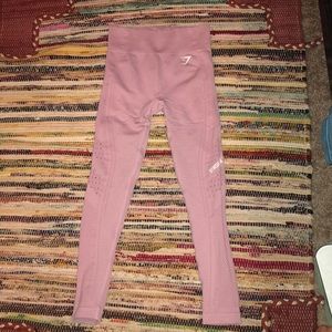 Gymshark highwaisted leggings with mesh